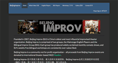 Desktop Screenshot of beijingimprov.org